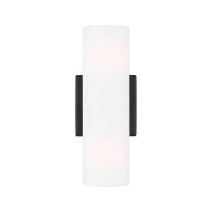 Capalino Wall Light in Midnight Black.