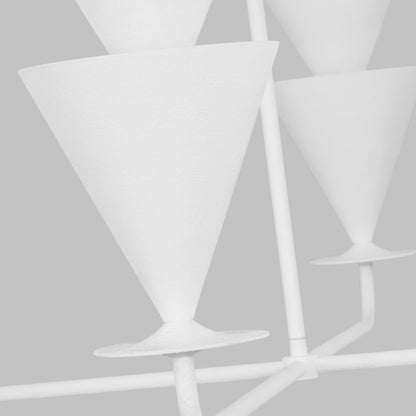 Cornet Chandelier in Detail.