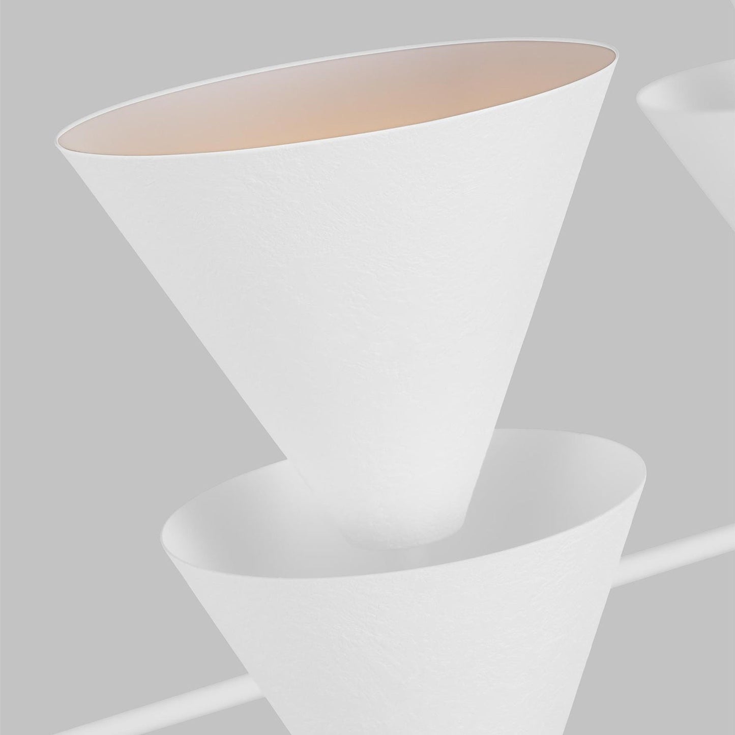 Cornet Chandelier in Detail.