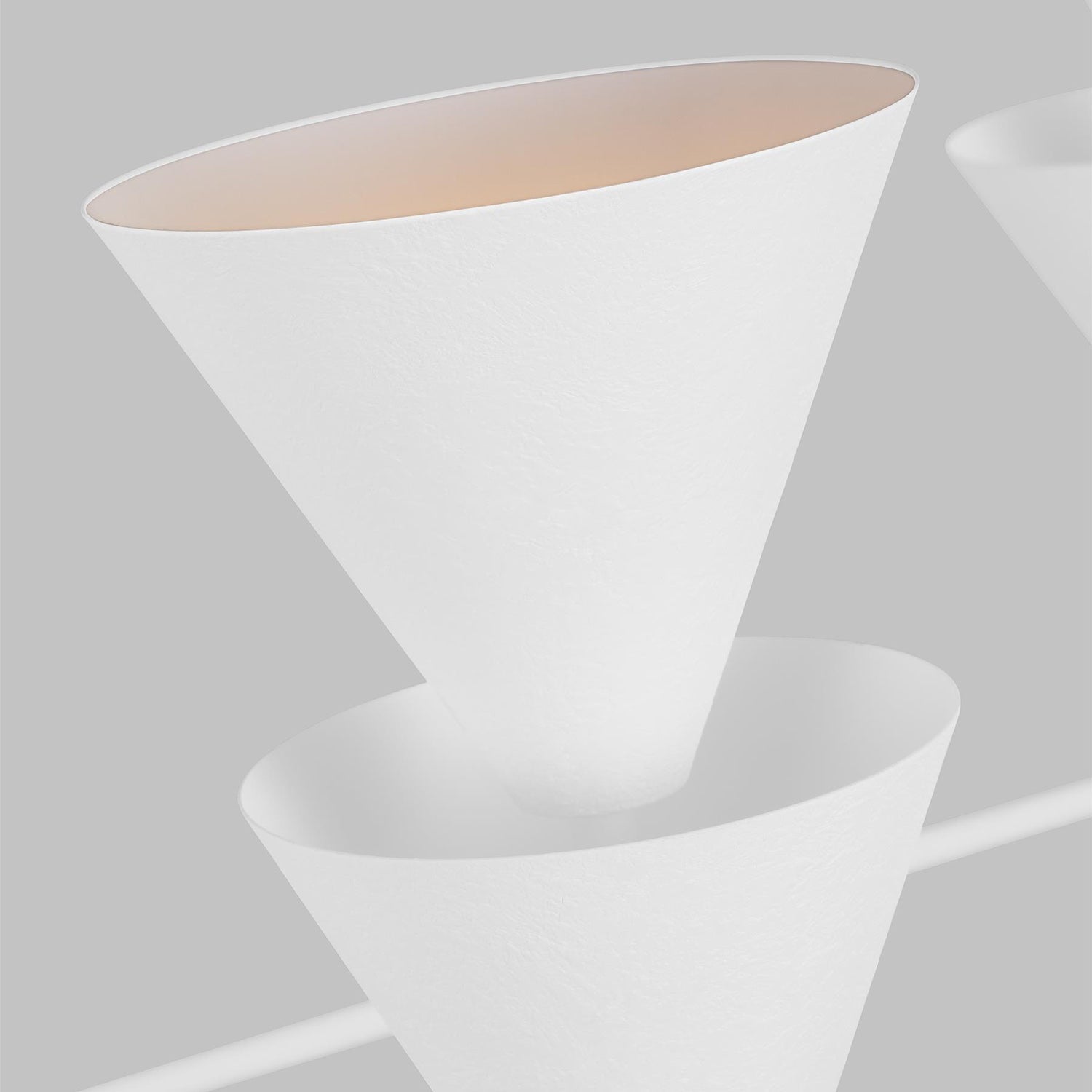 Cornet Chandelier in Detail.