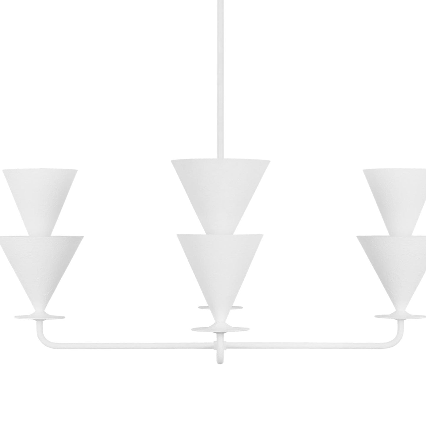 Cornet Chandelier in Detail.