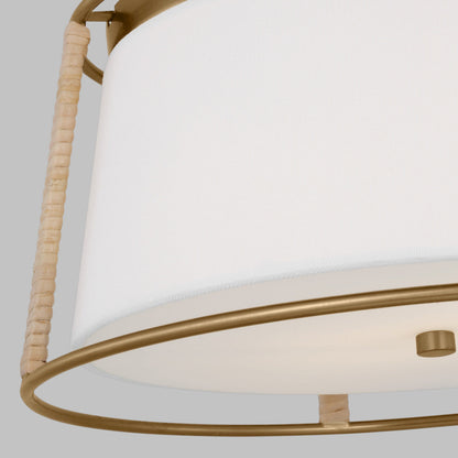 Cortes Flush Mount Ceiling Light in Detail.