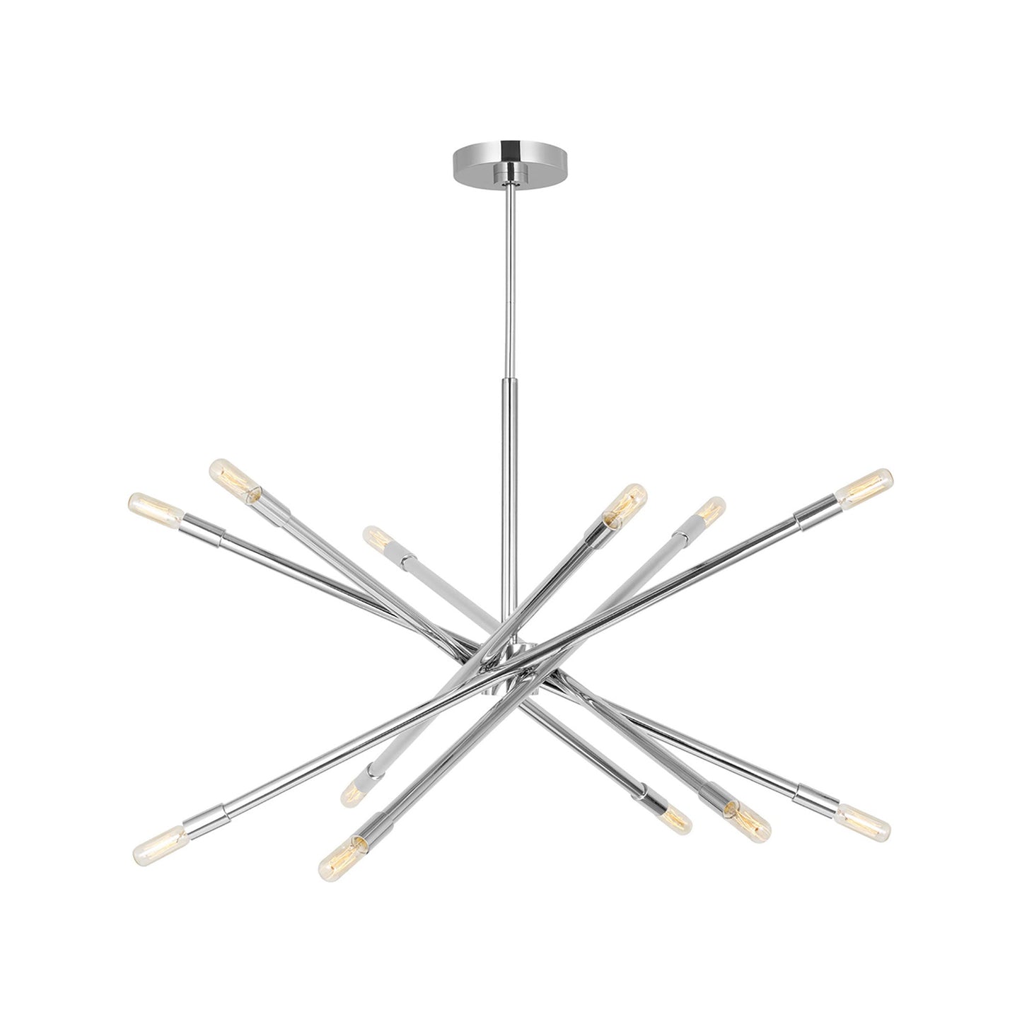 Eastyn Chandelier in Polished Nickel (Large).