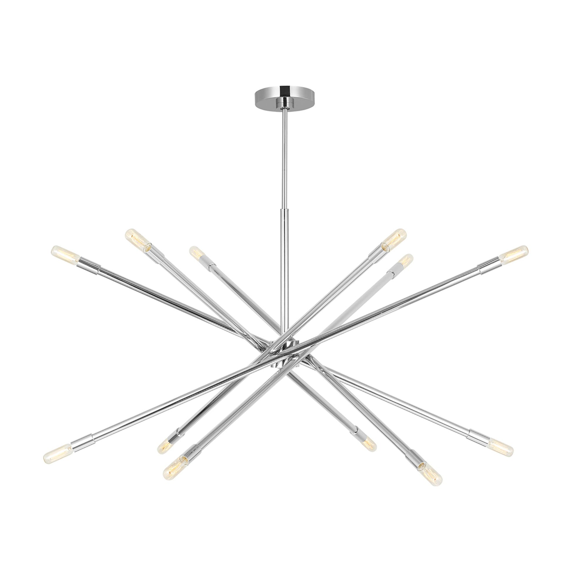 Eastyn Chandelier in Polished Nickel (X-Large).