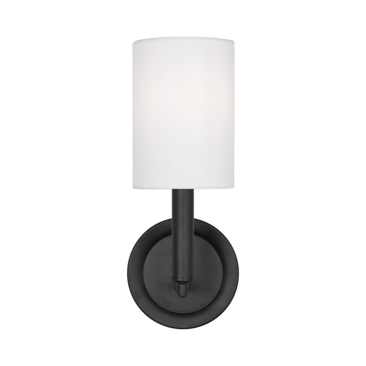 Egmont Bath Wall Light in Midnight Black.