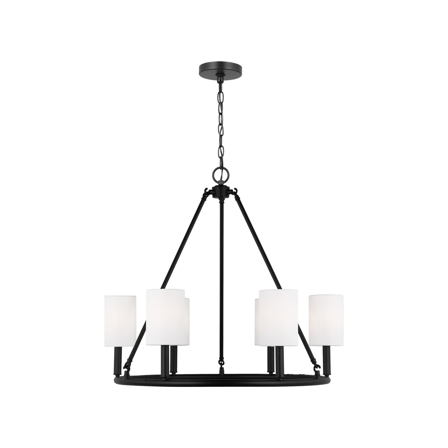 Egmont Chandelier in Midnight Black (Large).