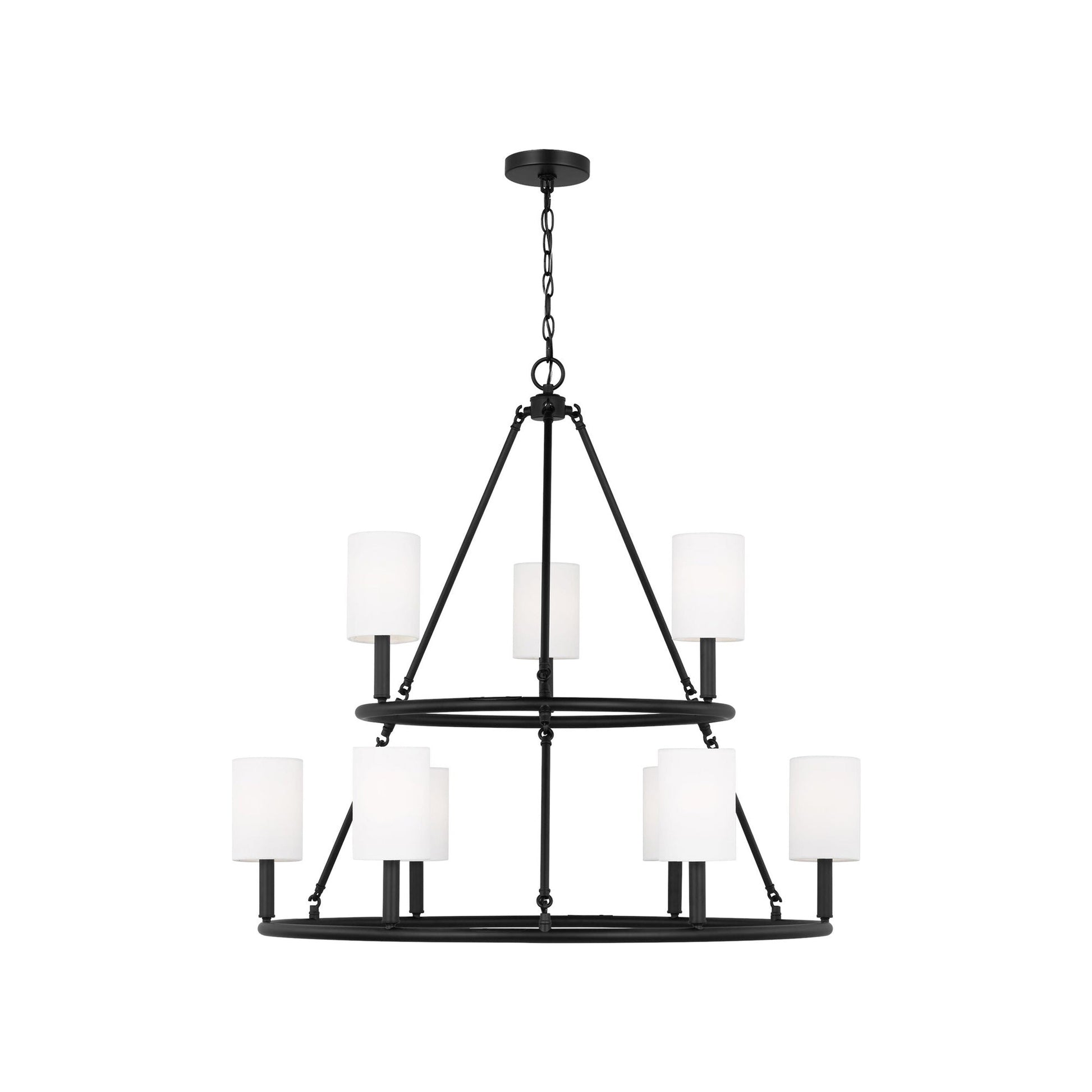 Egmont Chandelier in Midnight Black (X-Large).
