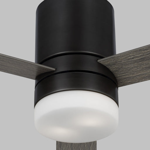 Era Indoor/Outdoor Hugger LED Flush Mount Ceiling Fan in Detail.