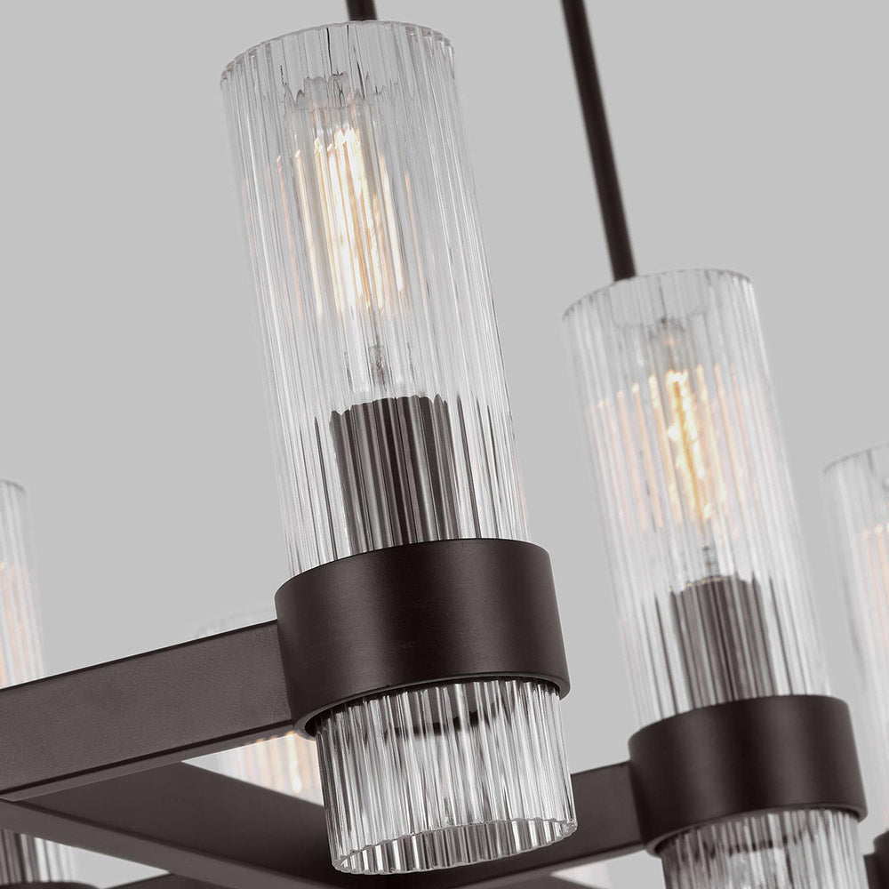 Geneva Linear Pendant Light in Detail.