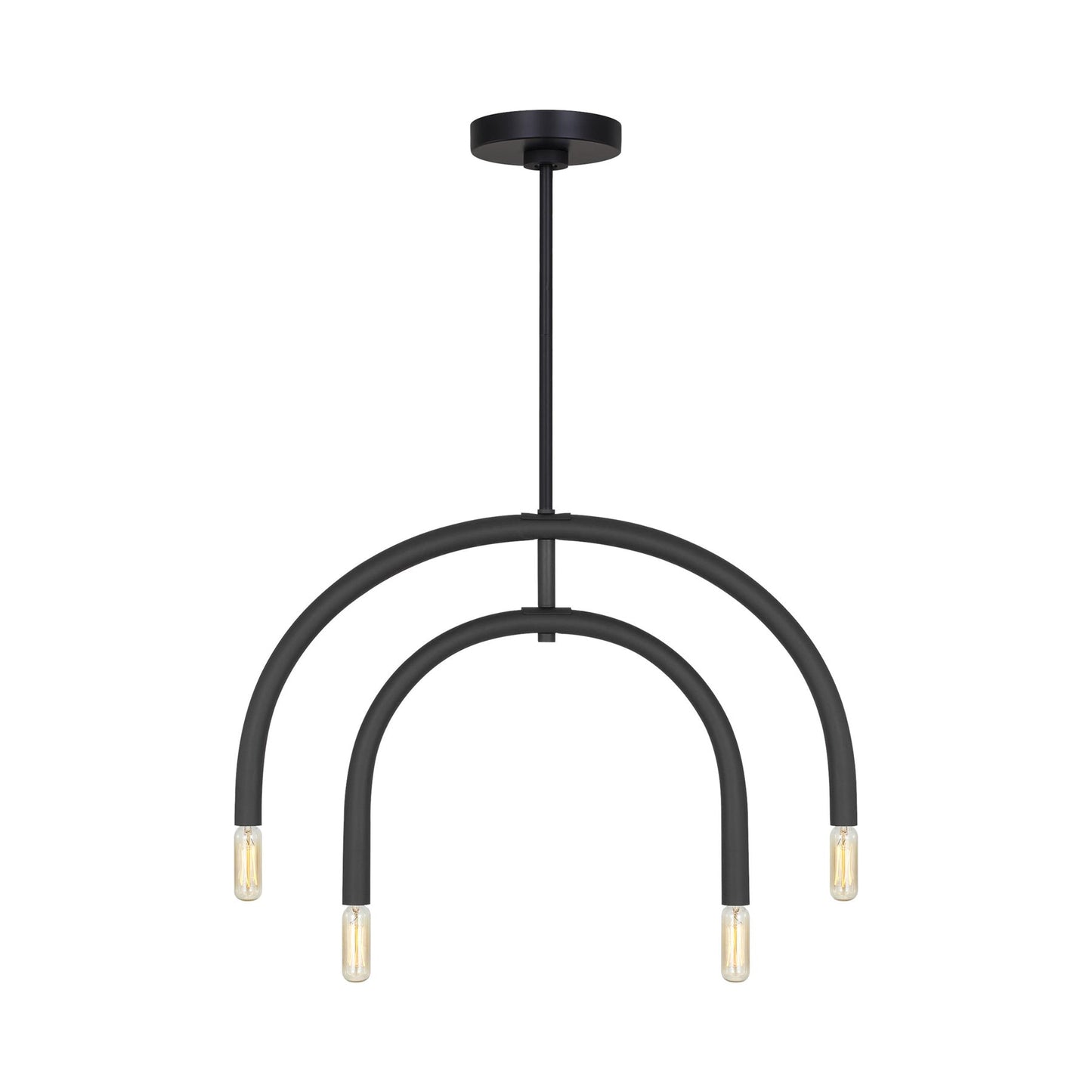 Hadden Chandelier in Midnight Black (Medium).