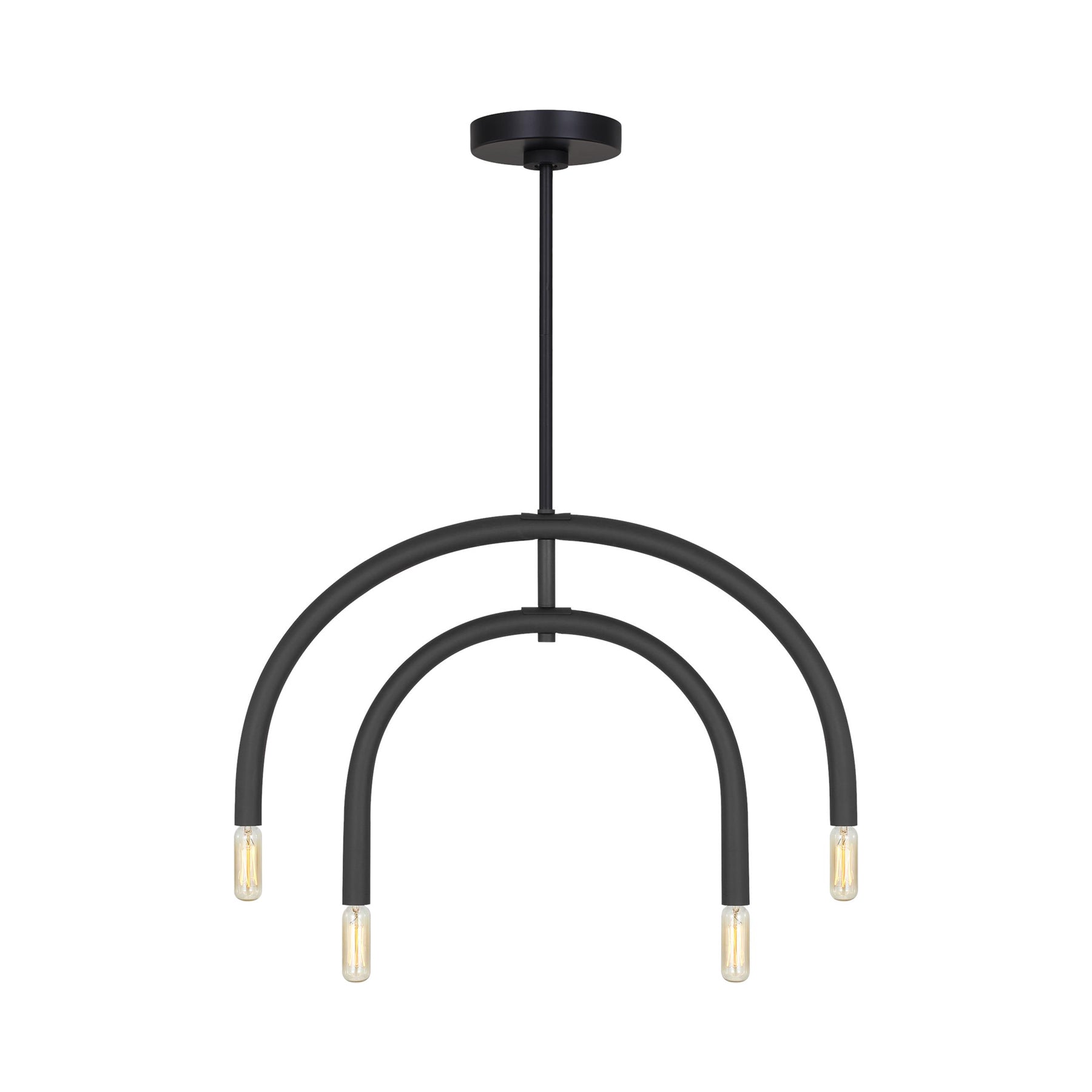 Hadden Chandelier in Midnight Black (Medium).