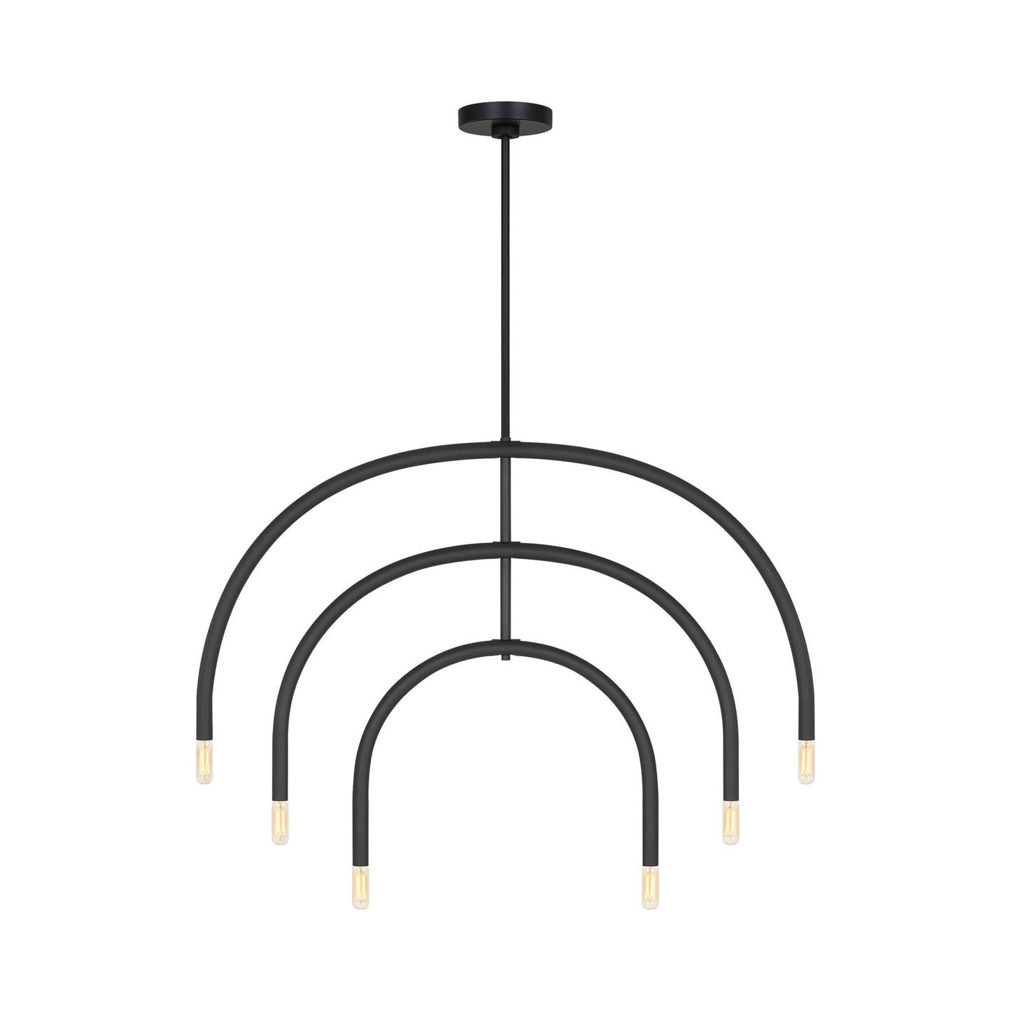 Hadden Chandelier in Midnight Black (Large).