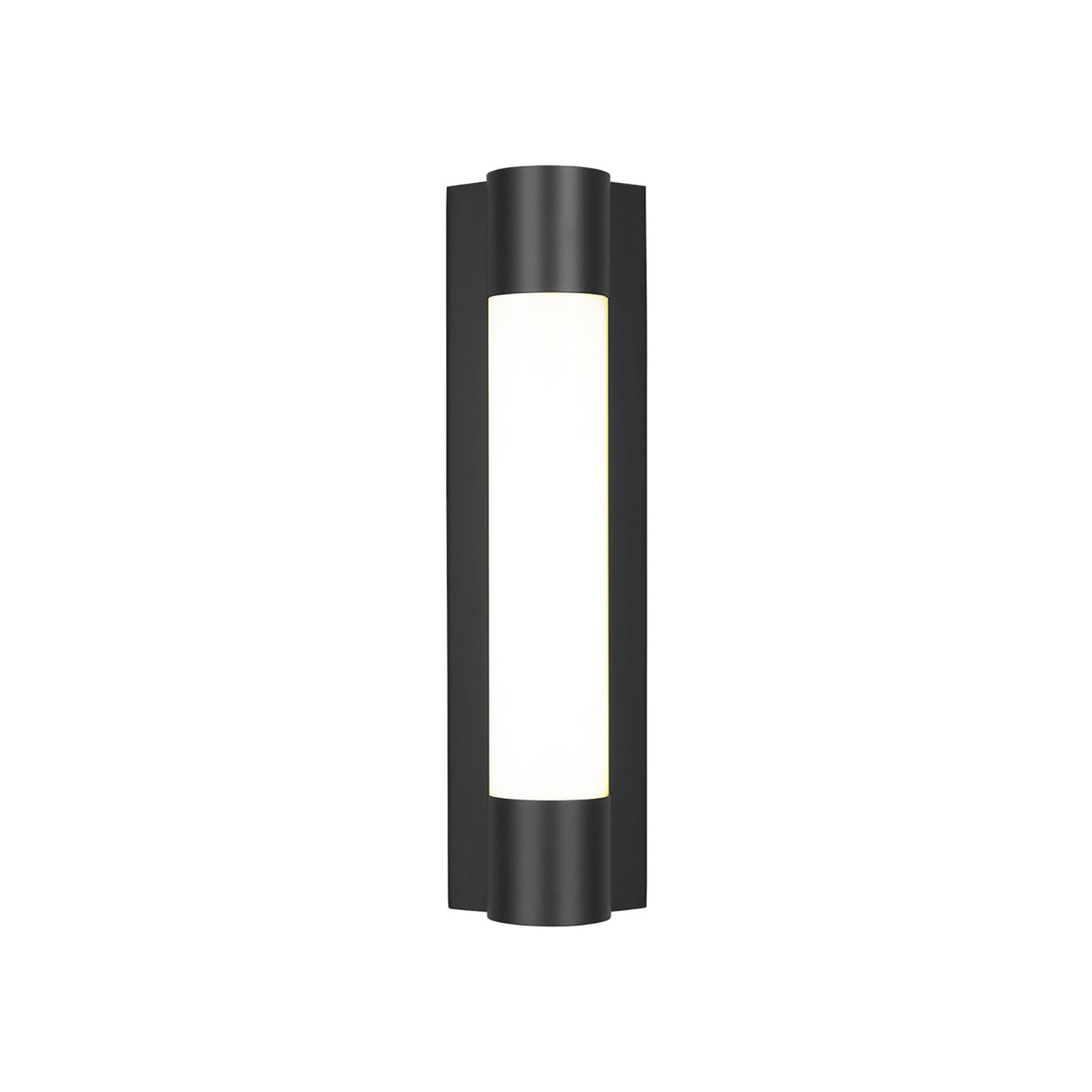 Loring LED Vanity Wall Light in Midnight Black(Small).