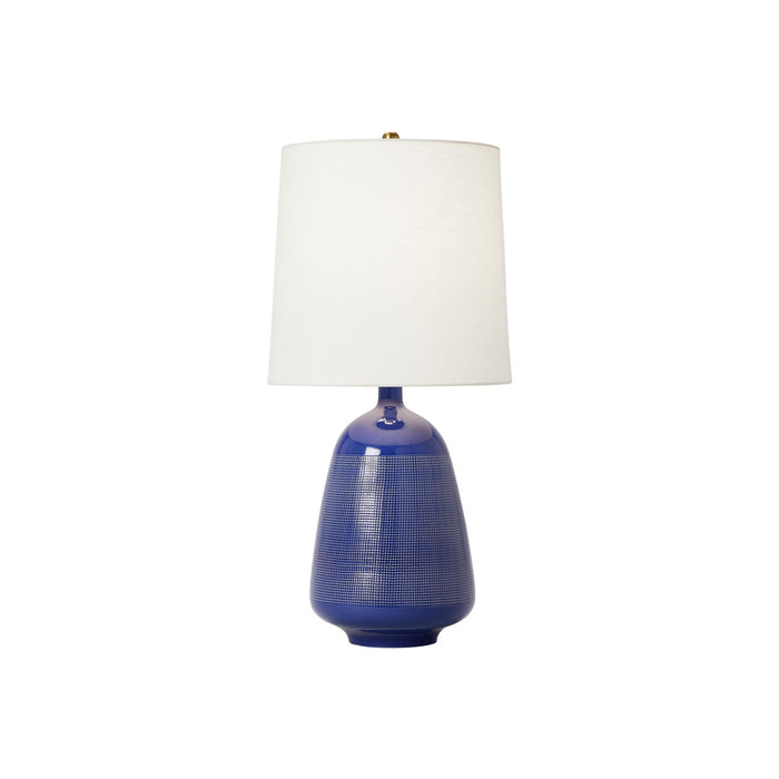 Ornella Table Lamp in Blue Celadon (Medium).