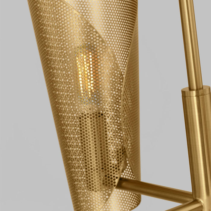 Plivot Linear Pendant Light in Detail.