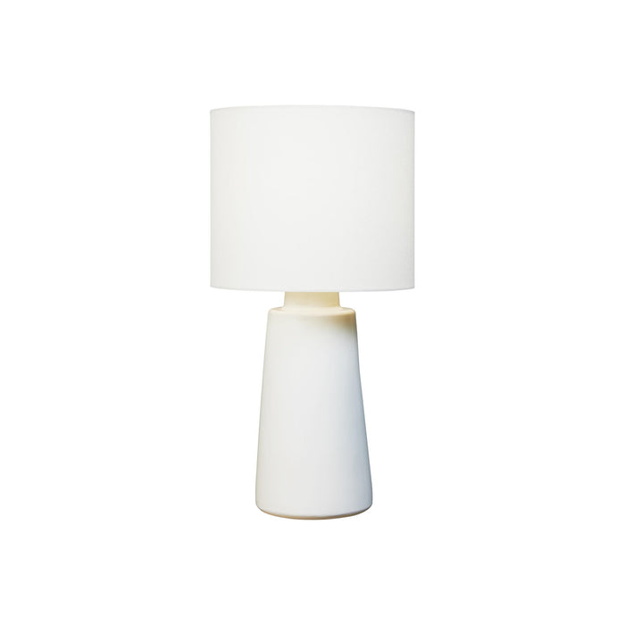 Vessel Table Lamp in New White (Large).