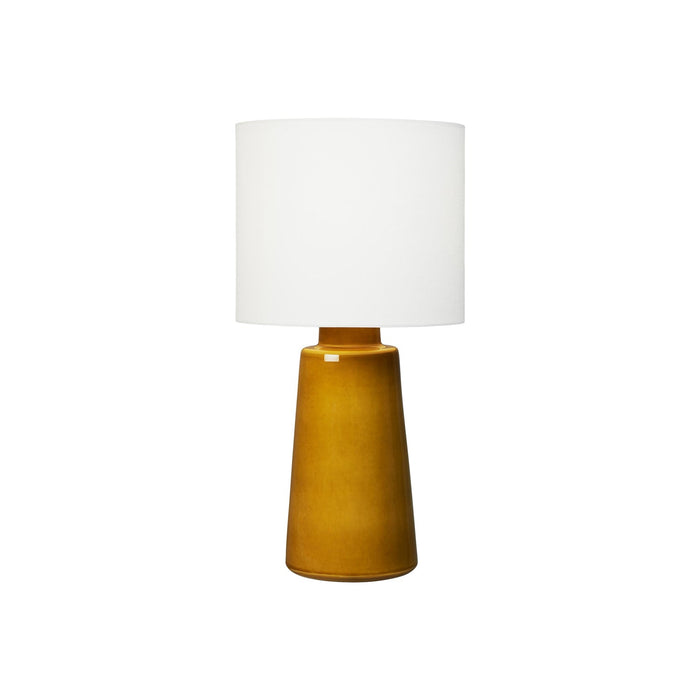 Vessel Table Lamp in Olive (Large).