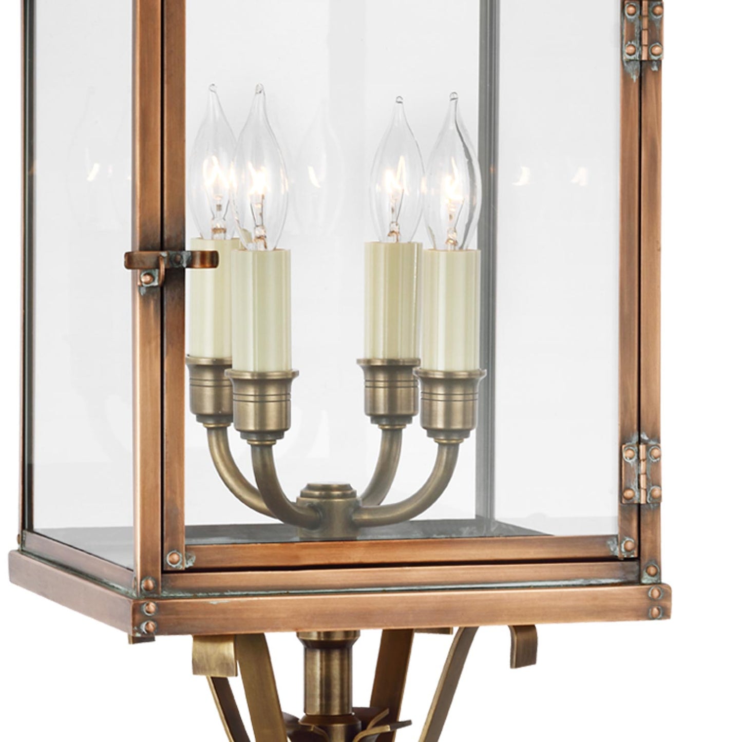 Suffork Outdoor Post Light in Detail.