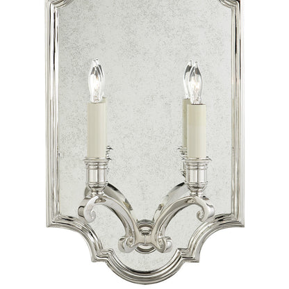 Sussex Framed Double Wall Light in Detail.