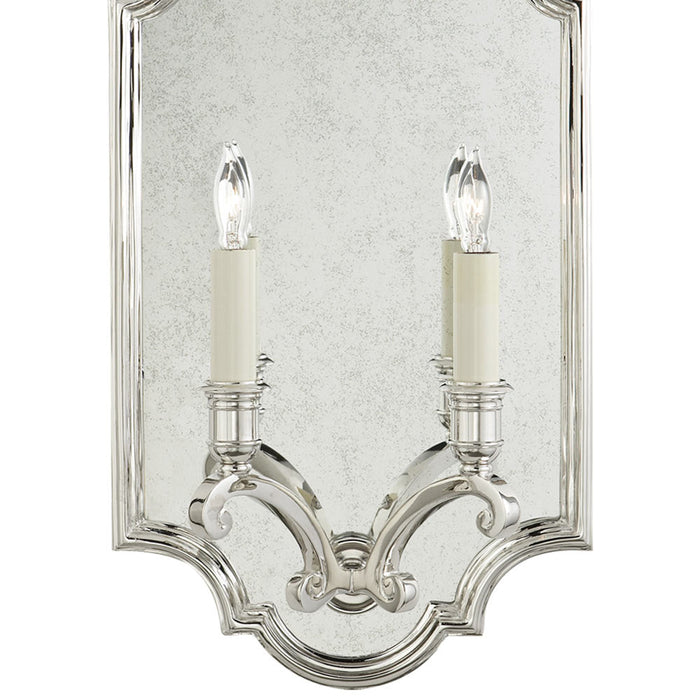 Sussex Framed Double Wall Light in Detail.