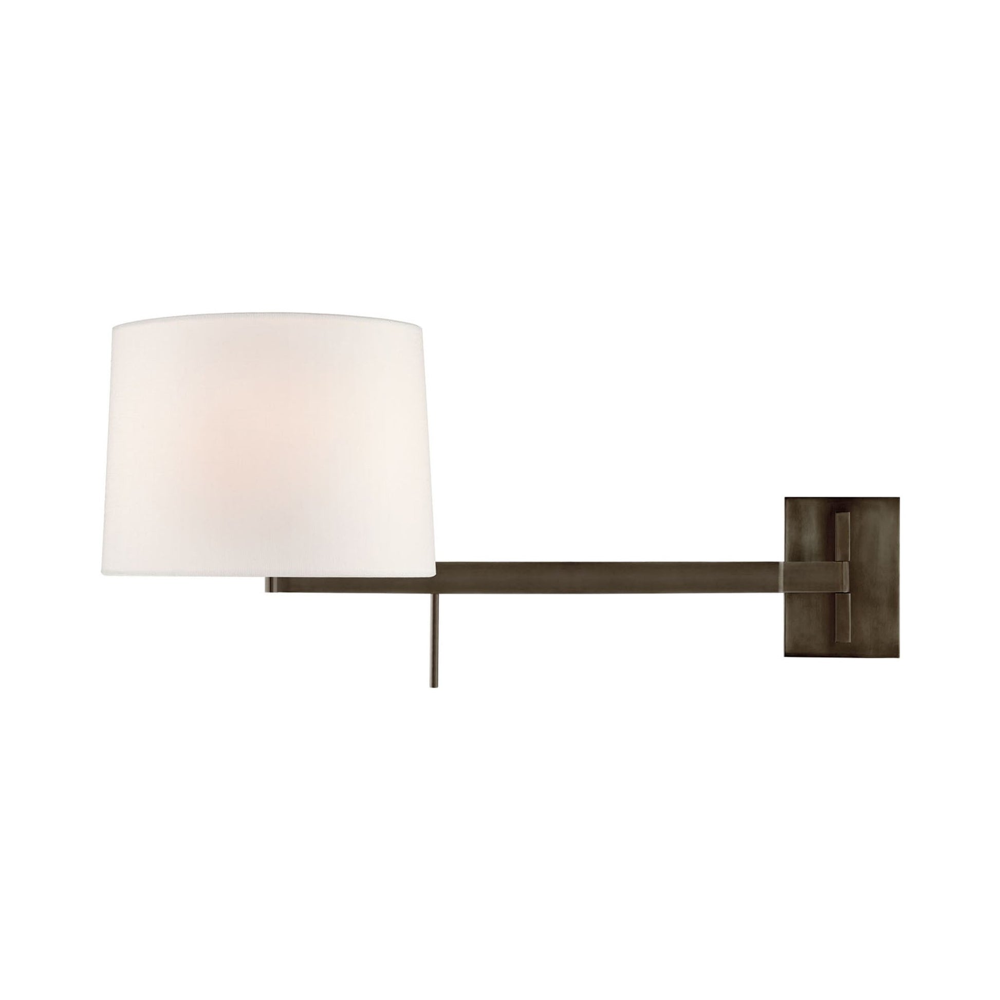 Sweep Wall Light in Right/Bronze.