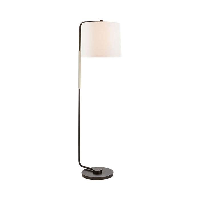 Swing Floor Lamp in Bronze.