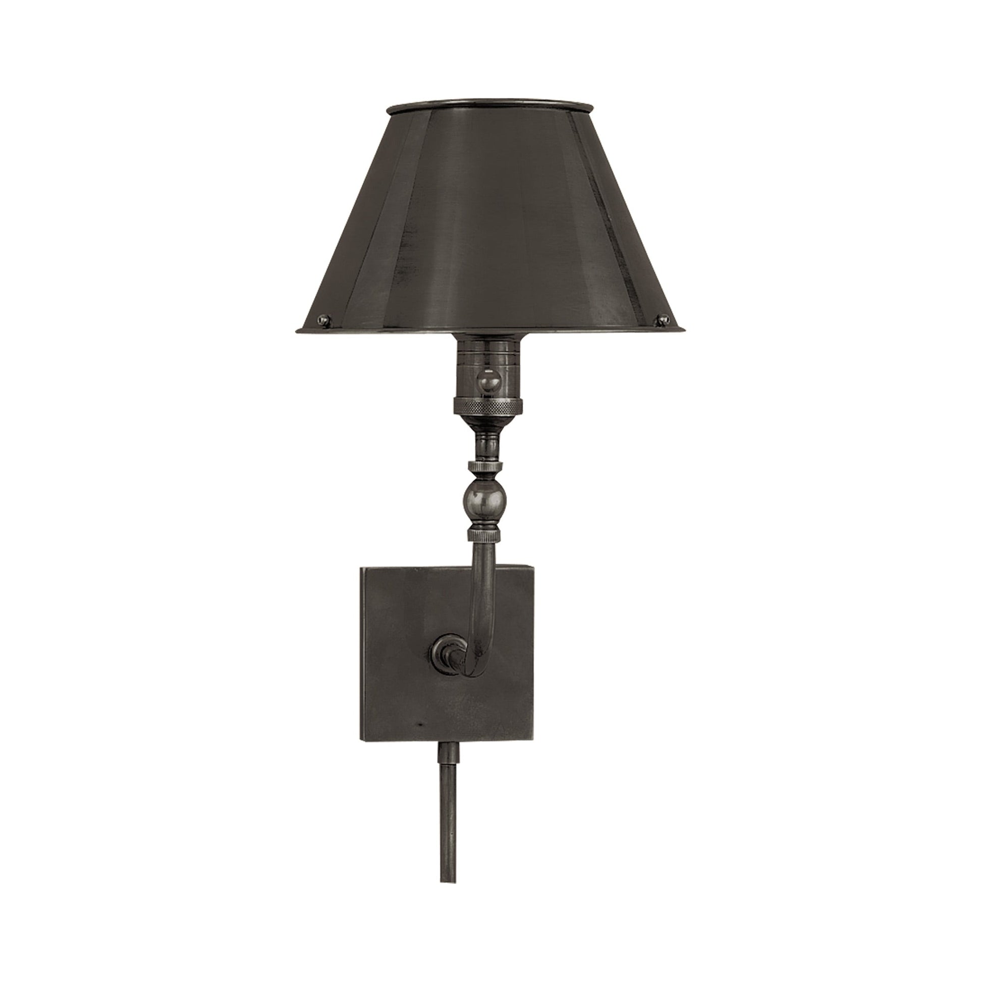 Swivel Head Wall Light in Bronze.