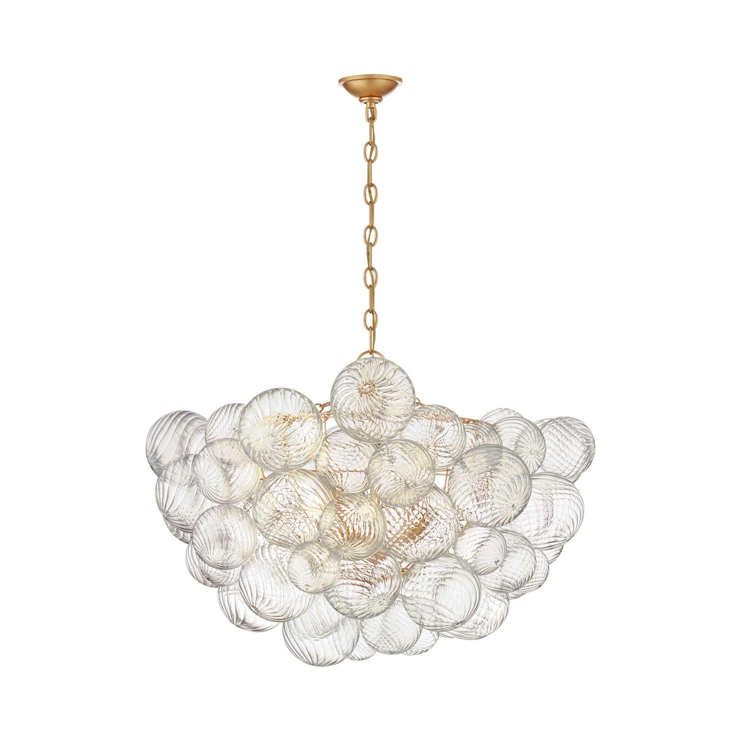 Talia Chandelier in Gild (24-Inch/8-Light).