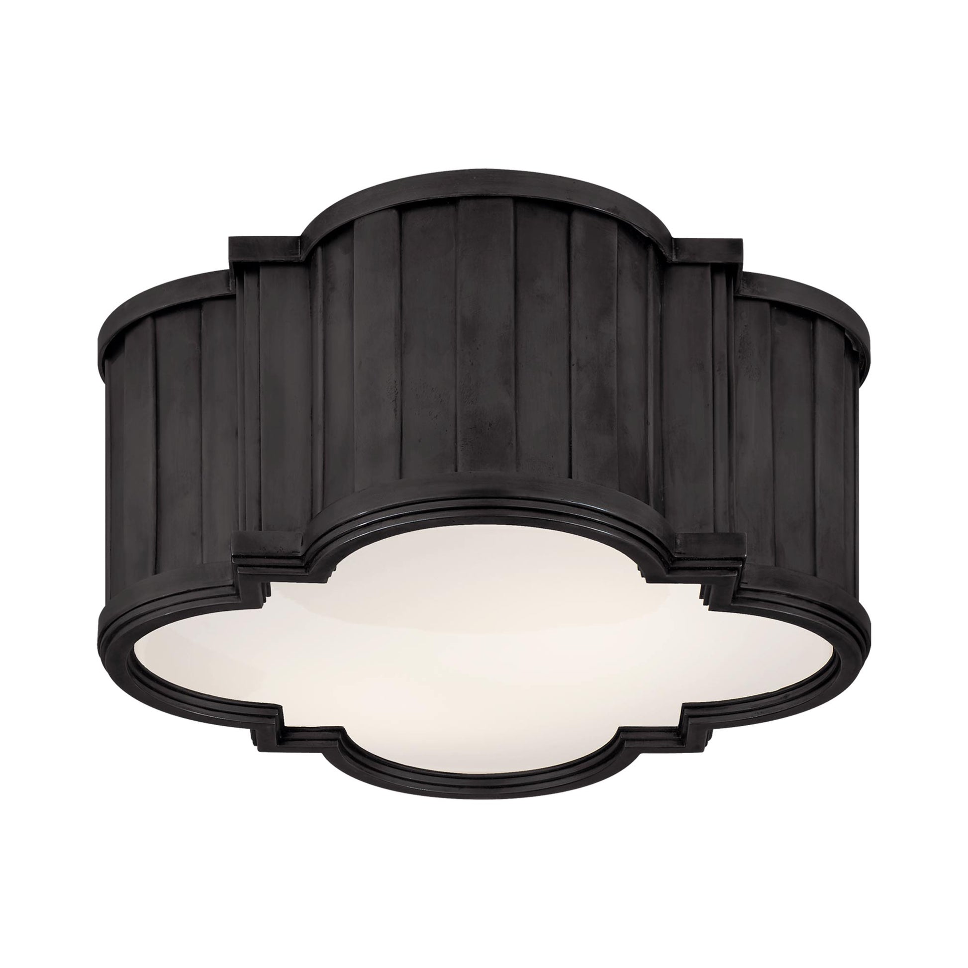 Tilden Flush Mount Ceiling Light in Bronze (Small).