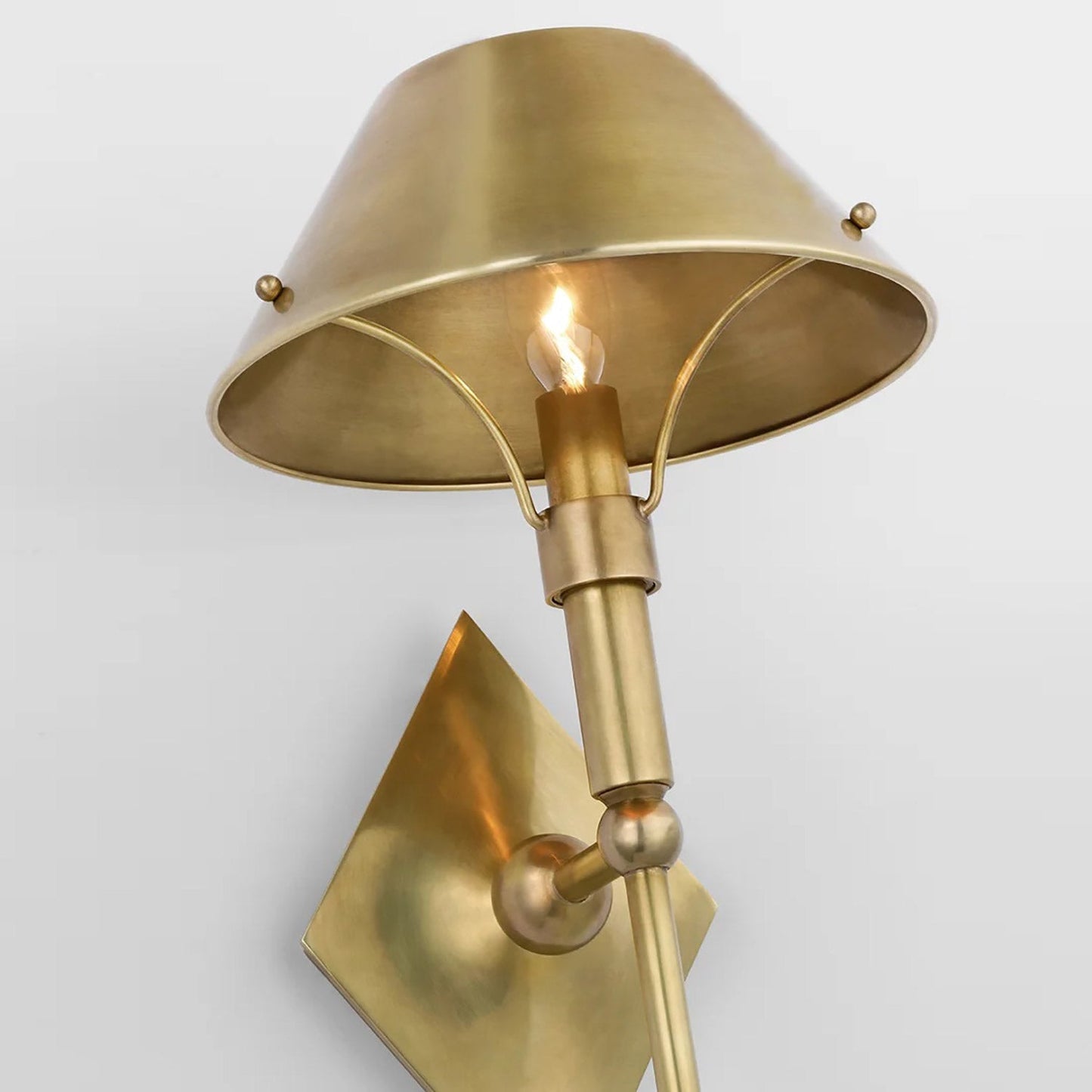 Turlington LED Wall Light in Detail.