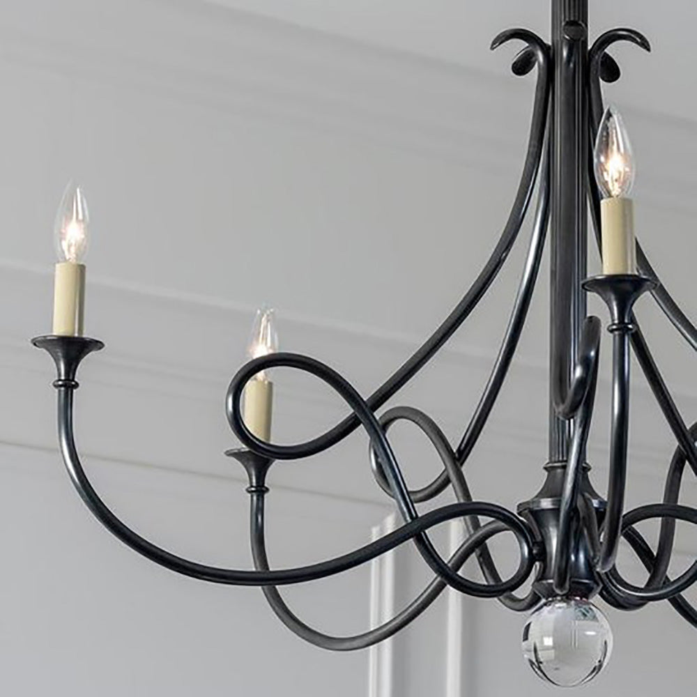 Twist Chandelier in Detail.