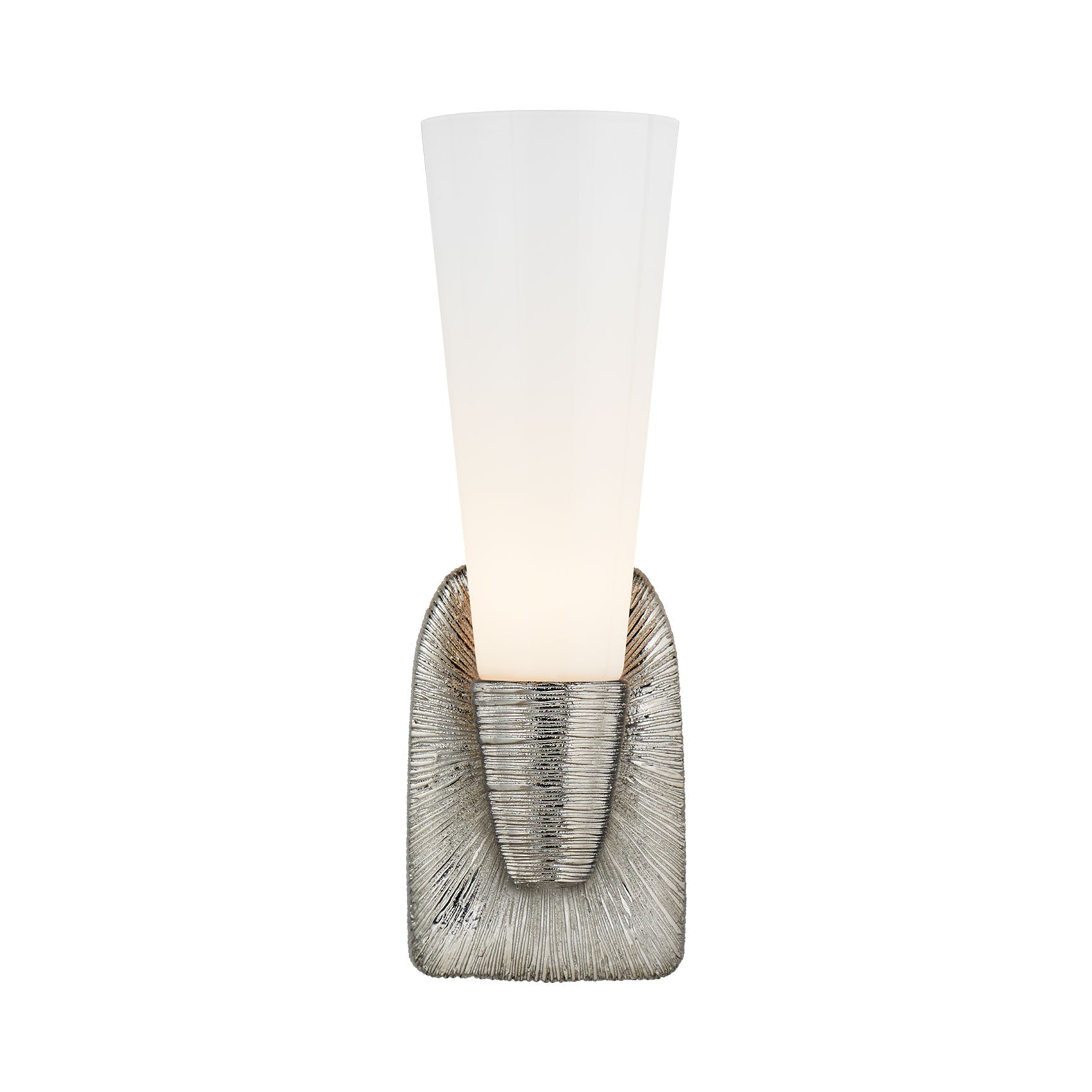 Utopia Bath Wall Light in Polished Nickel.