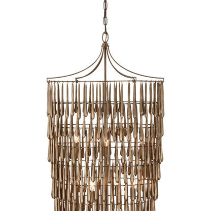 Vacarro Cascading LED Chandelier in Detail.