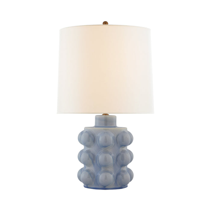 Vedra Table Lamp in Polar Blue Crackle.