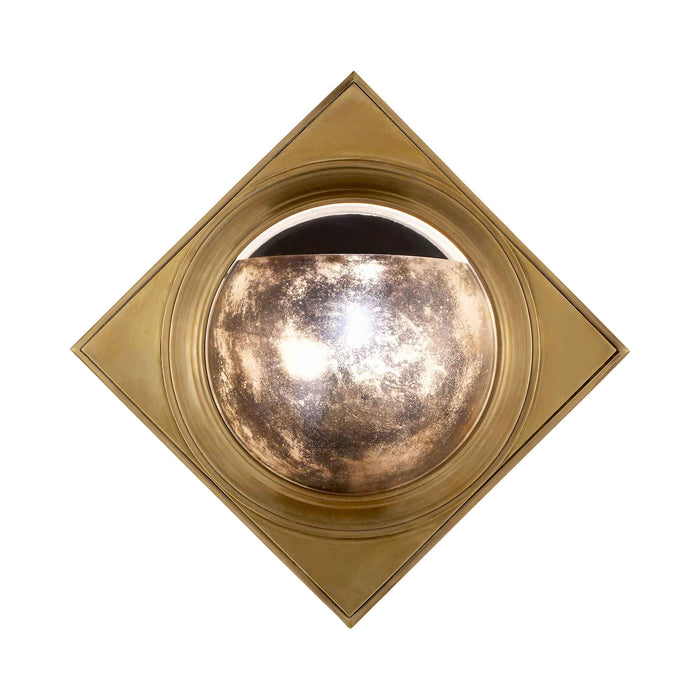 Venice Wall Light in Hand-Rubbed Antique Brass.