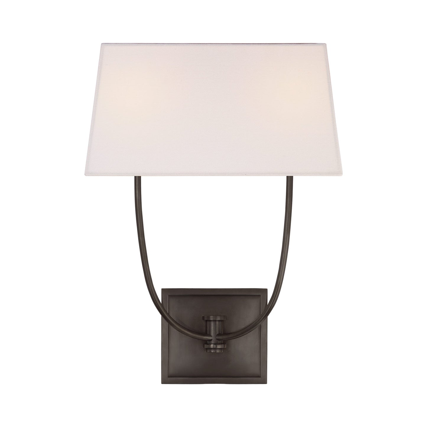 Venini Double Wall Light in Bronze.