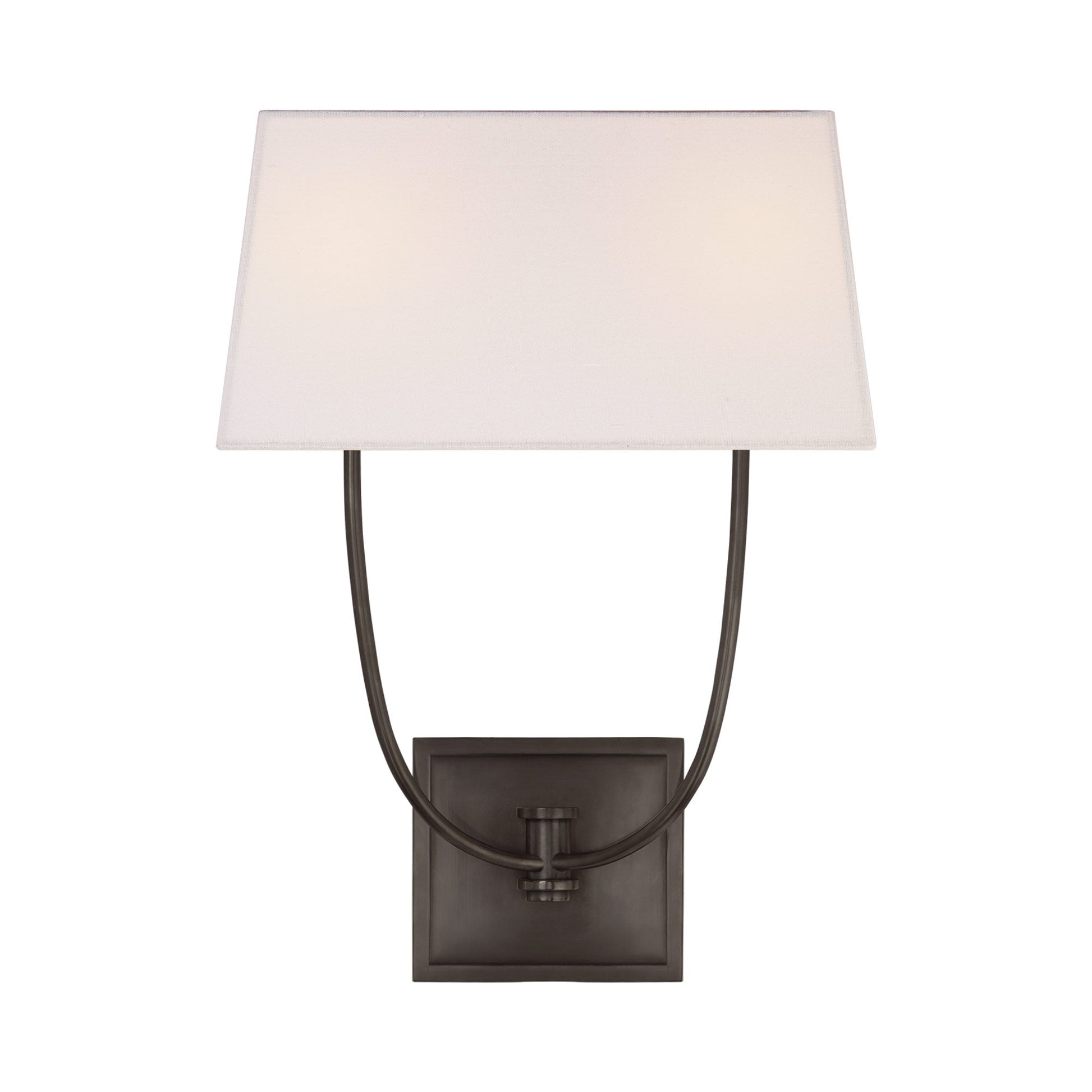 Venini Double Wall Light in Bronze.