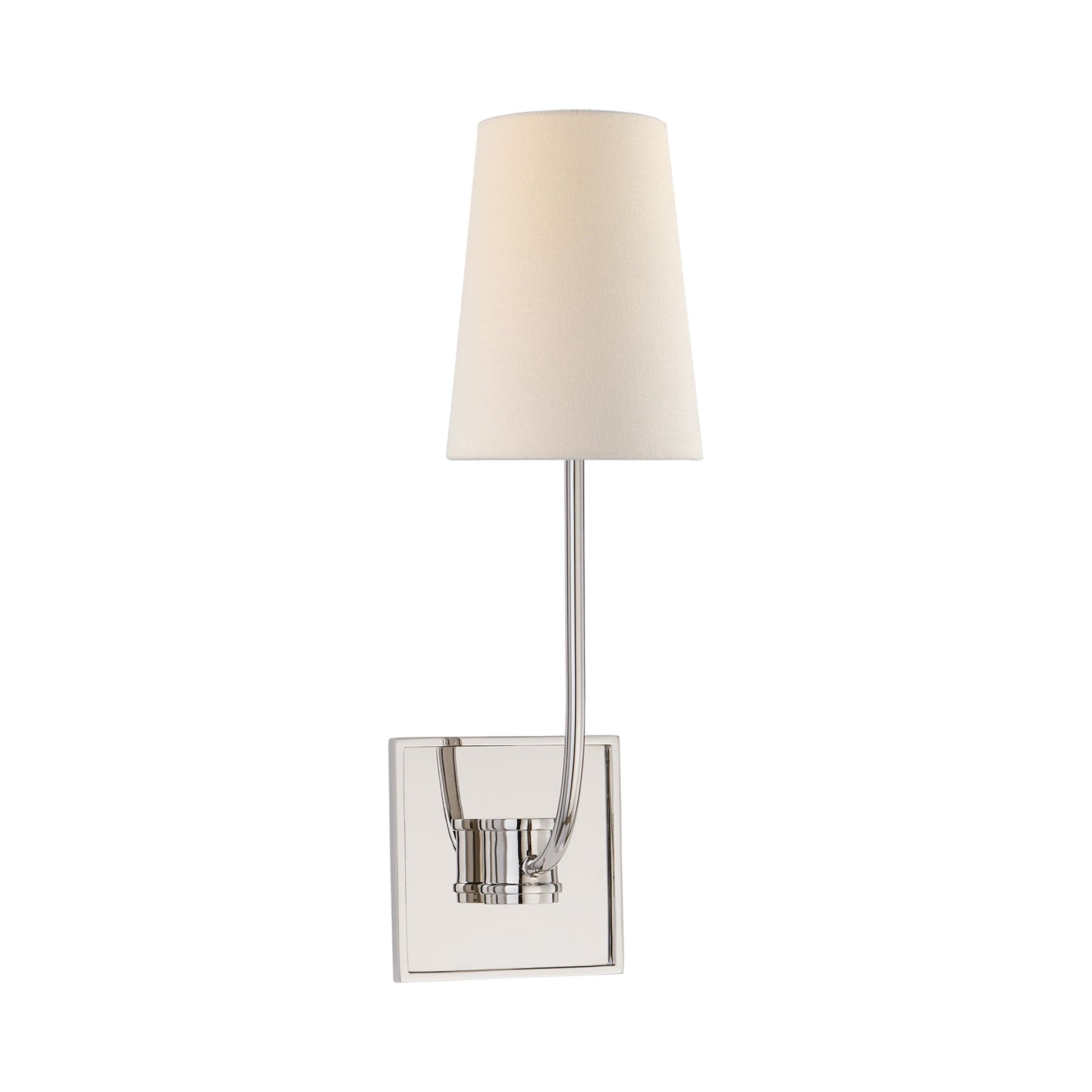 Venini Wall Light in Polished Nickel.