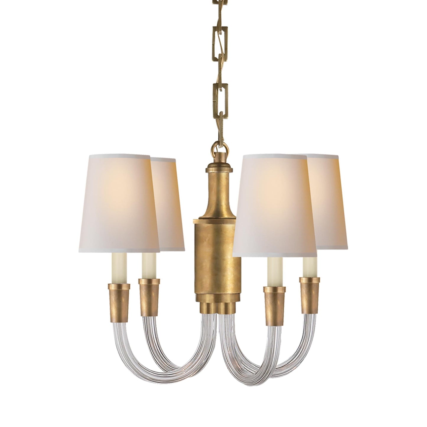 Vivian Mini Chandelier in Detail.