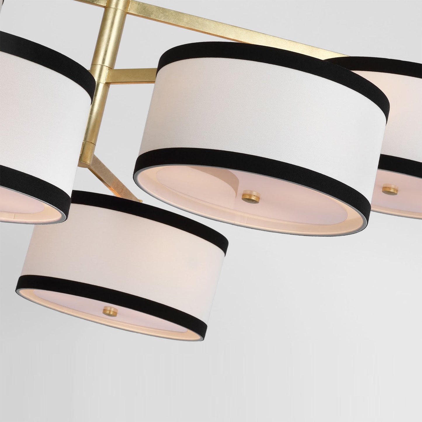 Walker Offset LED Chandelier in Detail.