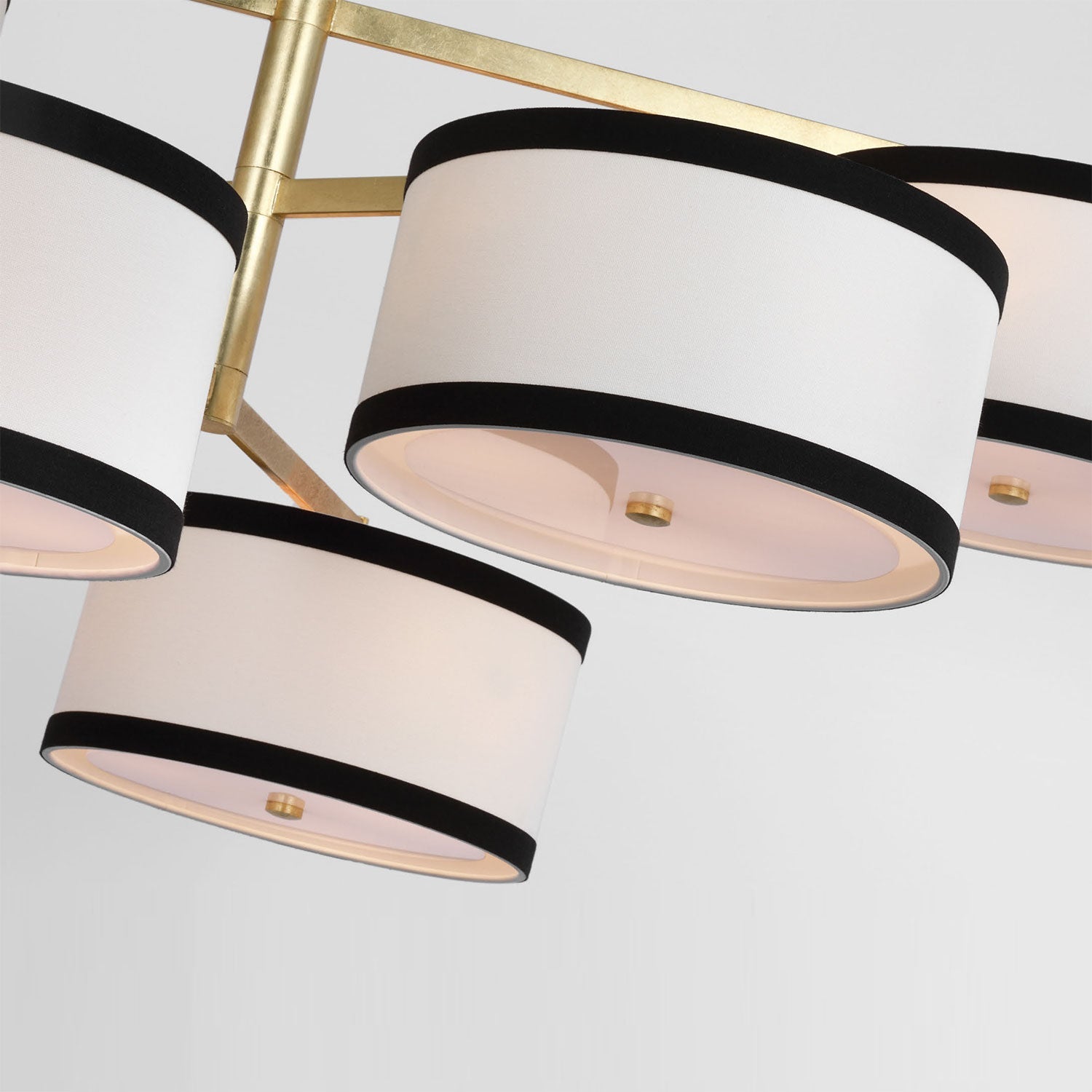 Walker Offset LED Chandelier in Detail.