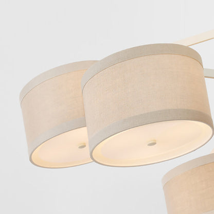 Walker Offset LED Chandelier in Detail.