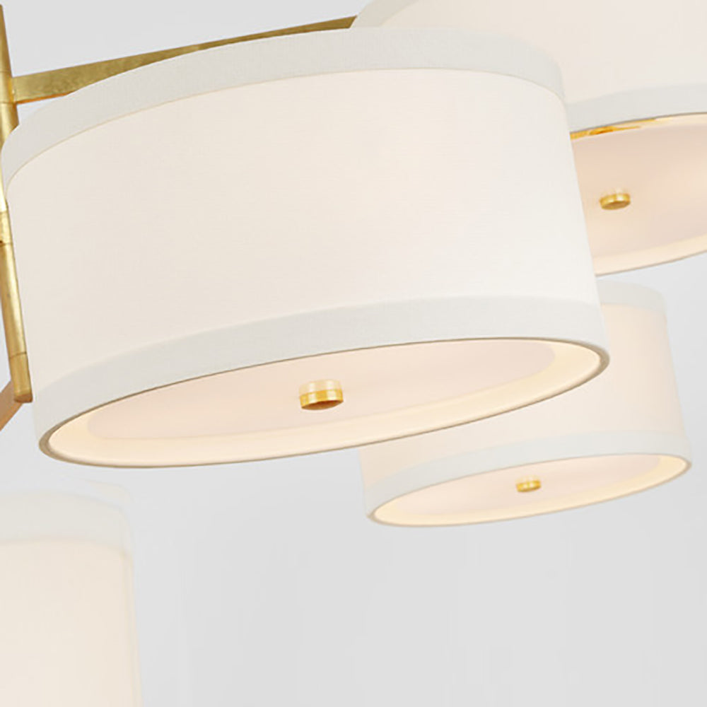 Walker Offset LED Chandelier in Detail.