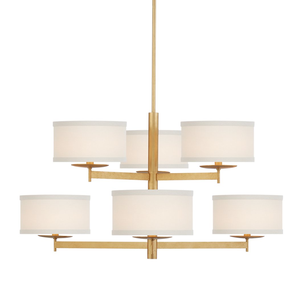 Walker Two Tier Chandelier in Detail.