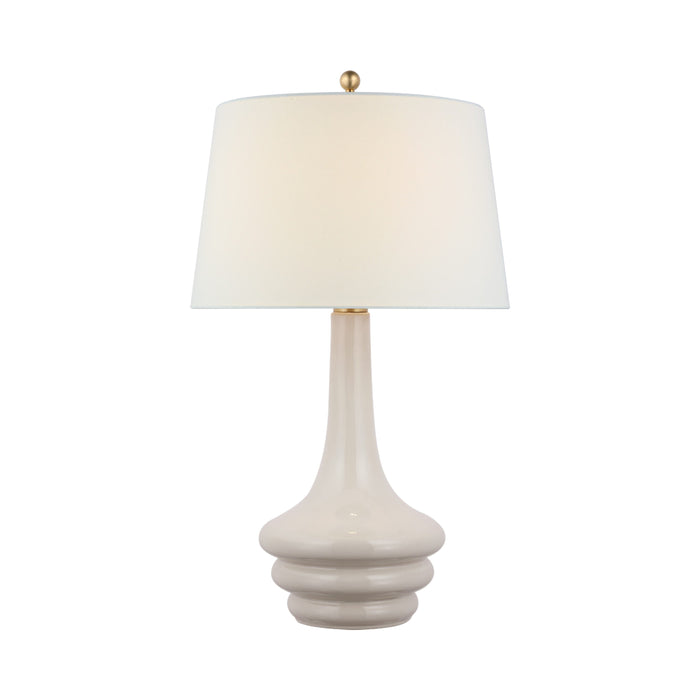 Wallis LED Table Lamp in Ivory.