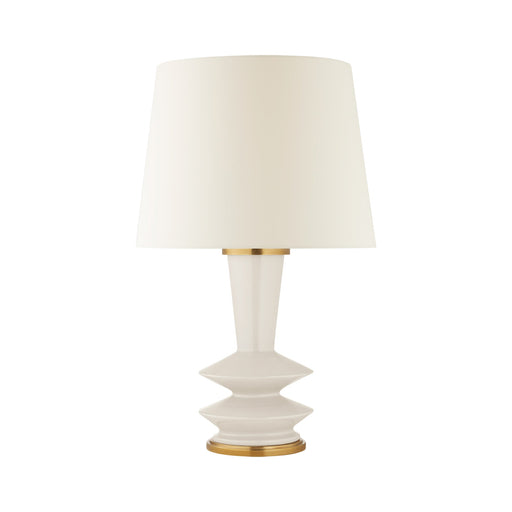 Whittaker Table Lamp in Ivory.