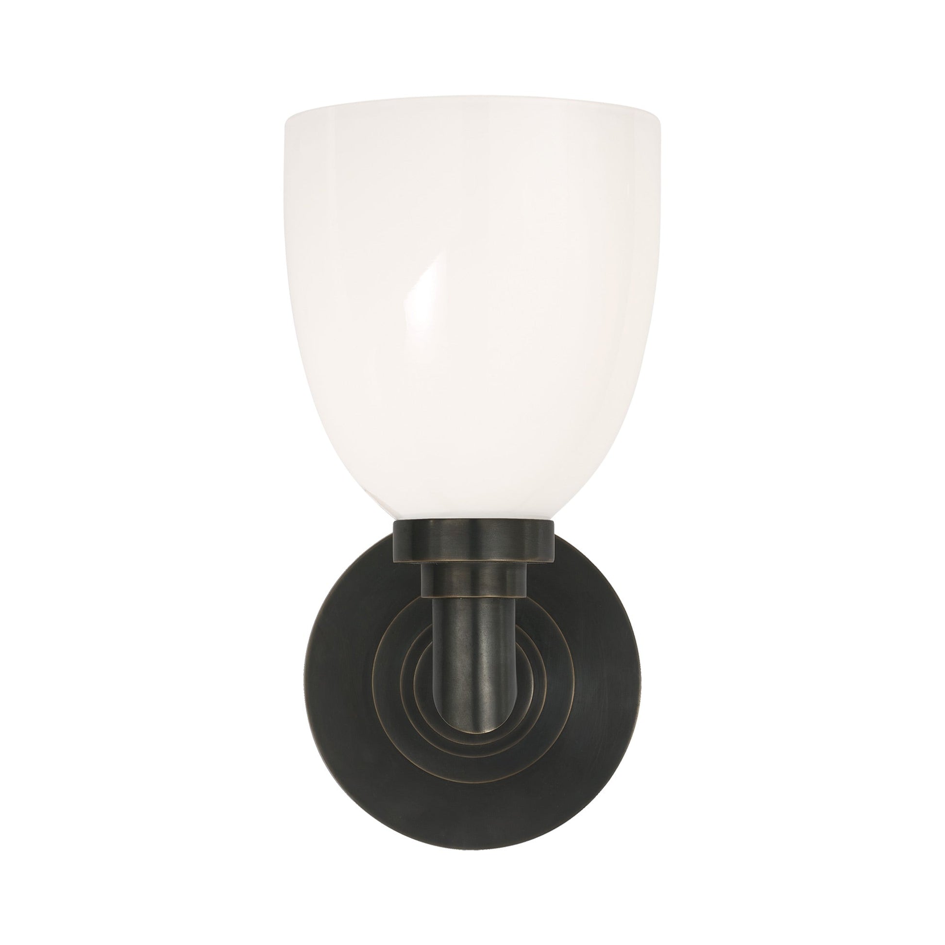 Wilton Bath Wall Light in Bronze.