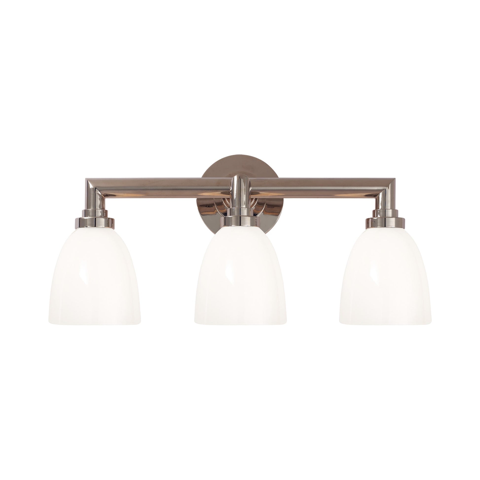 Wilton Vanity Wall Light in Chrome (3-Light).