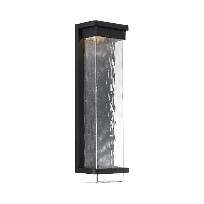Vitrine Outdoor LED Wall Light in Large/Black.