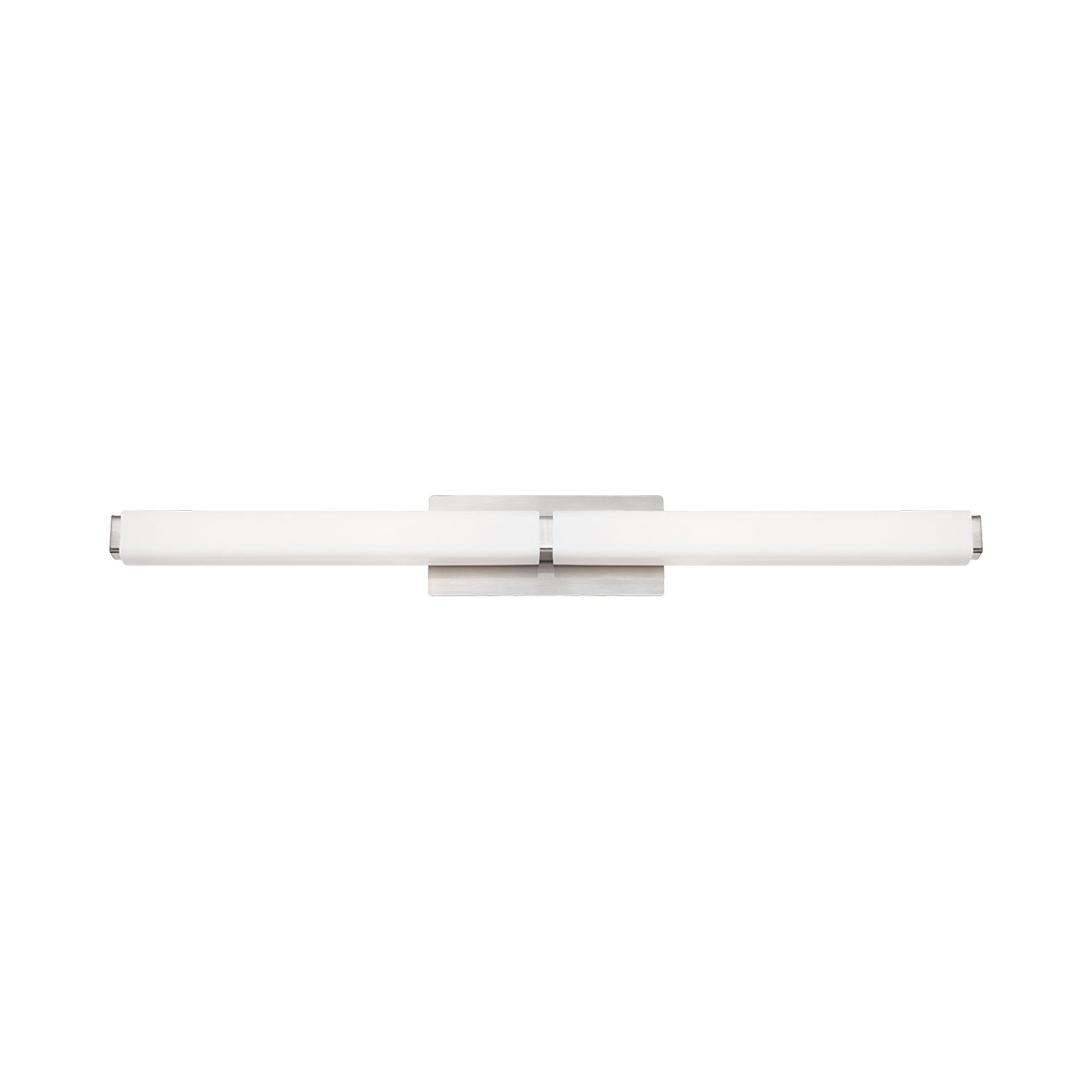 Vogue LED Bath Vanity Light in Brushed Nickel (39-Inch).